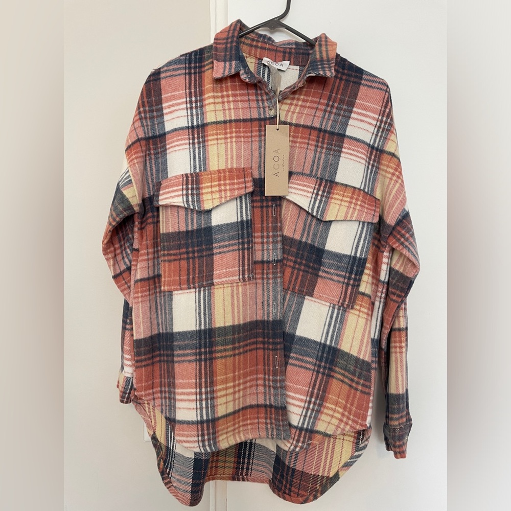 Flannel “shacket”